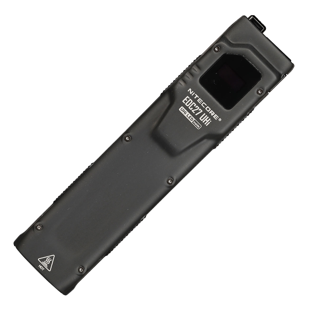 Nitecore LED-Taschenlampe EDC27 UHi 3100 Lumen schwarz inkl. USB-C Ladekabel, Lanyard & Grtelclip Bild 1