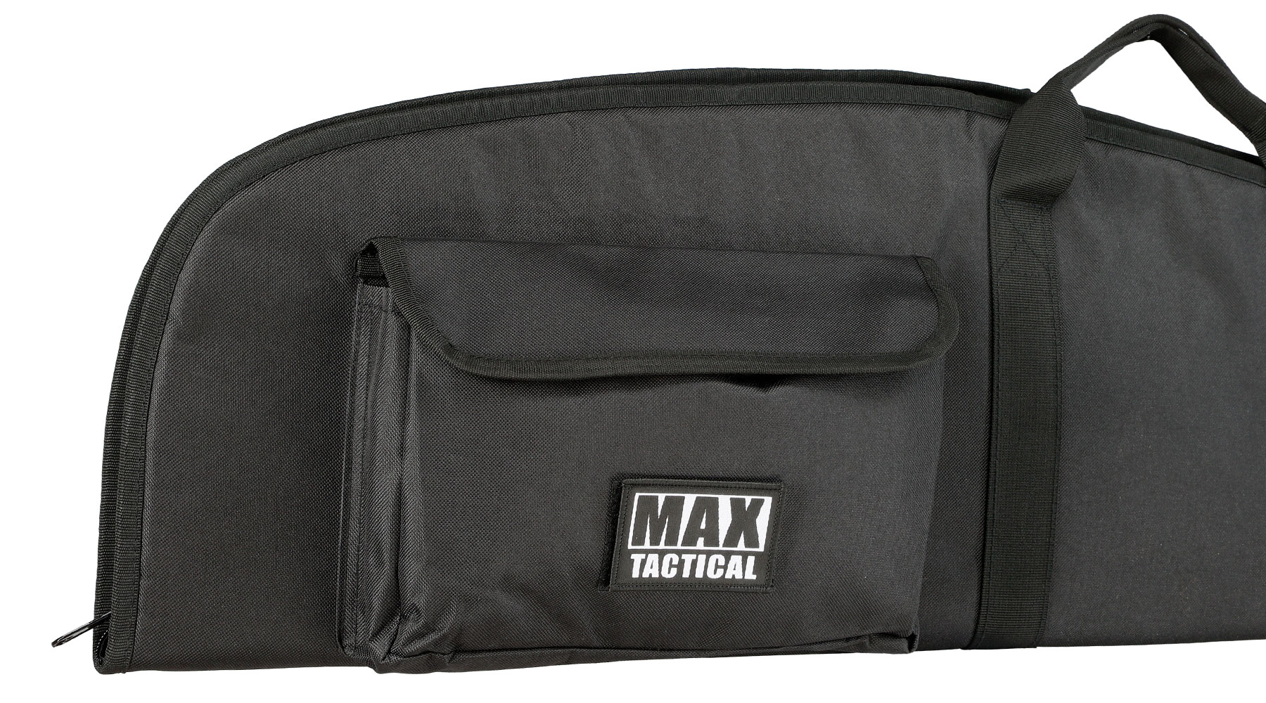 MAX Tactical Classic Advanced Nylon Gewehr-Futteral gepolstert mit Zusatztasche fr 118cm Gewehre schwarz Bild 7