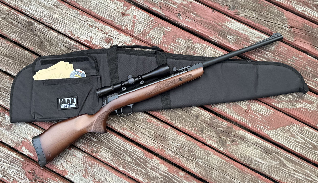 MAX Tactical Classic Advanced Nylon Gewehr-Futteral gepolstert mit Zusatztasche fr 118cm Gewehre schwarz Bild 4