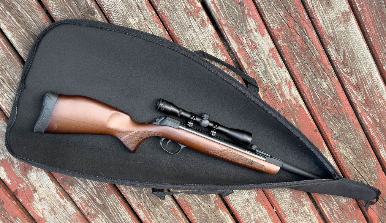 MAX Tactical Classic Advanced Nylon Gewehr-Futteral gepolstert mit Zusatztasche fr 118cm Gewehre schwarz Bild 7
