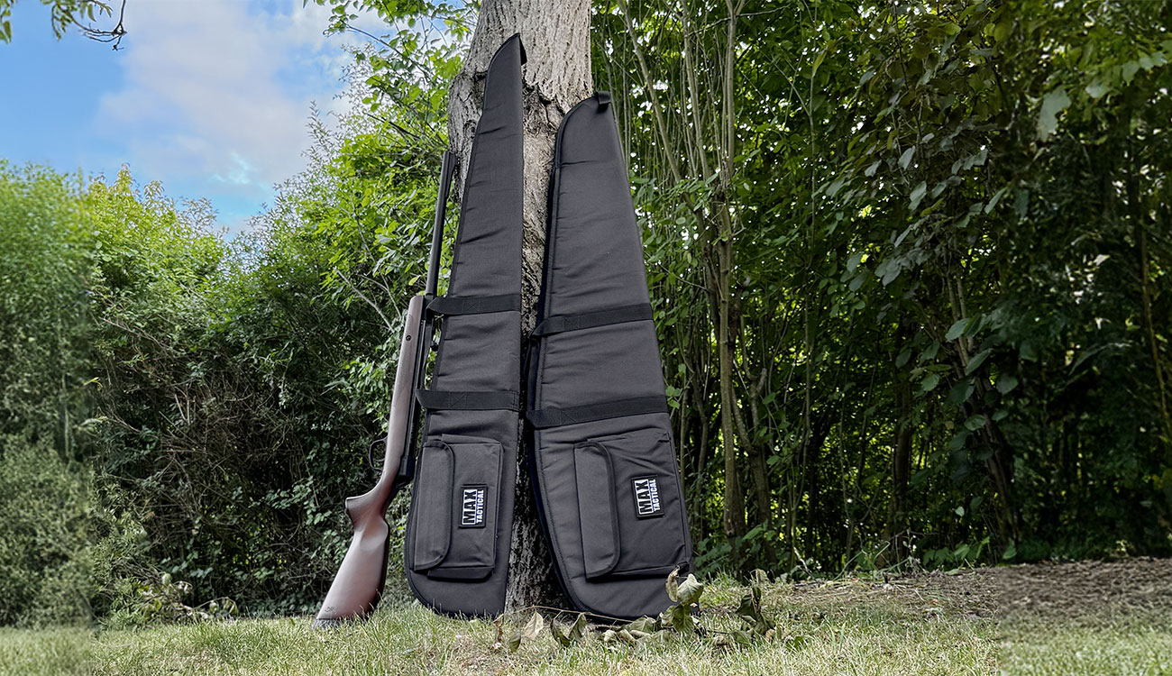MAX Tactical Classic Advanced Nylon Gewehr-Futteral gepolstert mit Zusatztasche fr 118cm Gewehre schwarz Bild 9