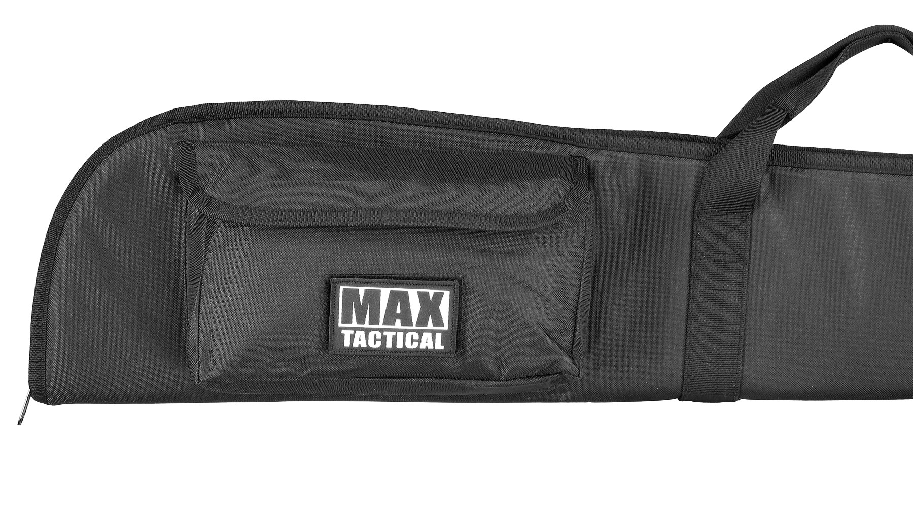 MAX Tactical Classic Advanced Nylon Gewehr-Futteral gepolstert mit Zusatztasche fr 128cm Gewehre schwarz Bild 6