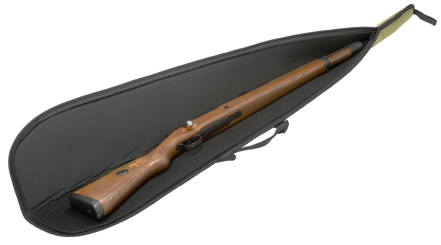 MAX Tactical Classic Nylon Gewehr-Futteral gepolstert fr 128cm Gewehre oliv Bild 4