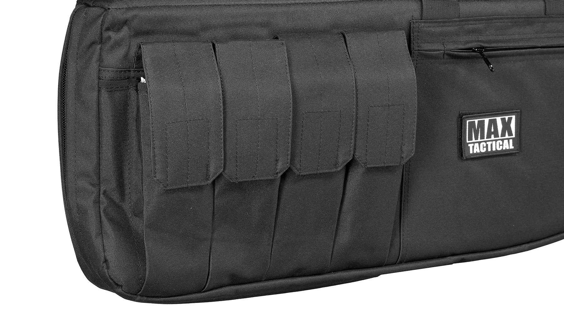 MAX Tactical 101 cm Heavy Duty Single Soft Rifle Bag / Gewehr-Futteral f. ein Gewehr mit Zubehr schwarz Bild 7