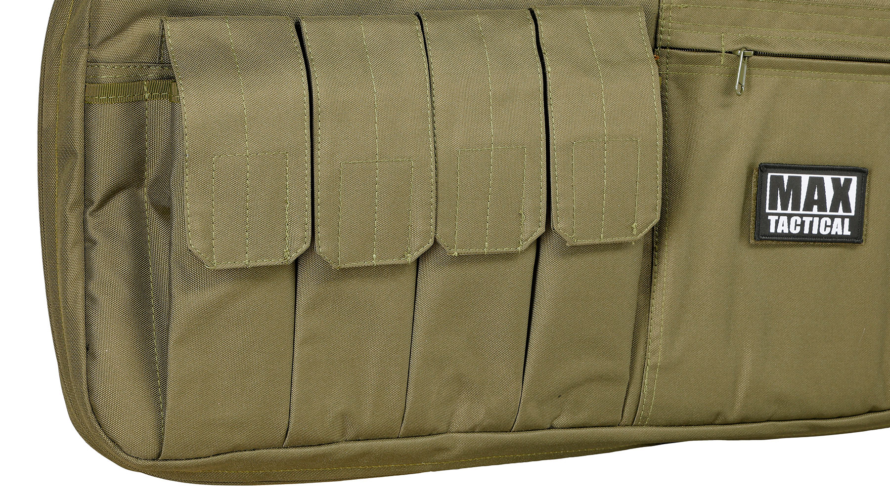 MAX Tactical 101 cm Heavy Duty Single Soft Rifle Bag / Gewehr-Futteral f. ein Gewehr mit Zubehr oliv Bild 7