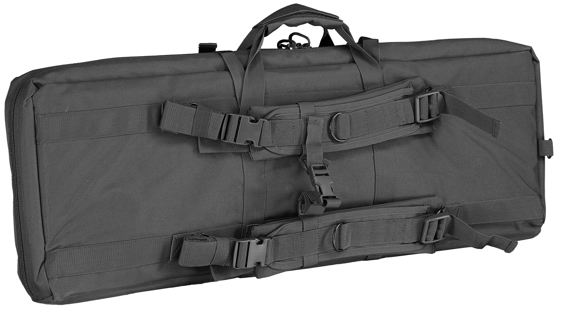 MAX Tactical 94 cm Heavy Duty Deluxe Single Soft Rifle Bag / Gewehr-Futteral f.  ein Gewehre mit Zubehr schwarz Bild 1
