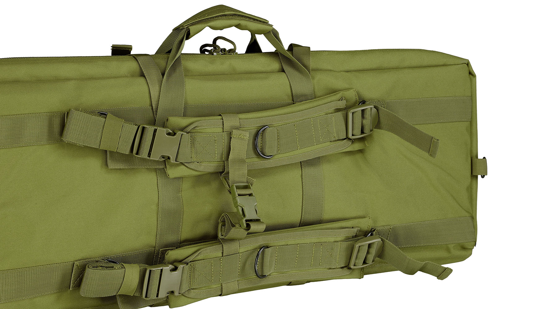 MAX Tactical 94 cm Heavy Duty Deluxe Single Soft Rifle Bag / Gewehr-Futteral f. ein Gewehre mit Zubehr oliv Bild 10