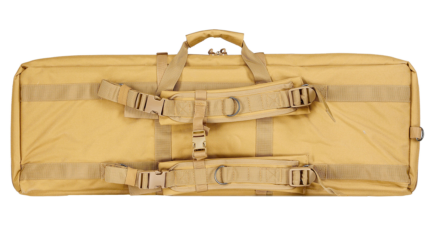 MAX Tactical 94 cm Heavy Duty Deluxe Single Soft Rifle Bag / Gewehr-Futteral f. ein Gewehre mit Zubehr tan Bild 3