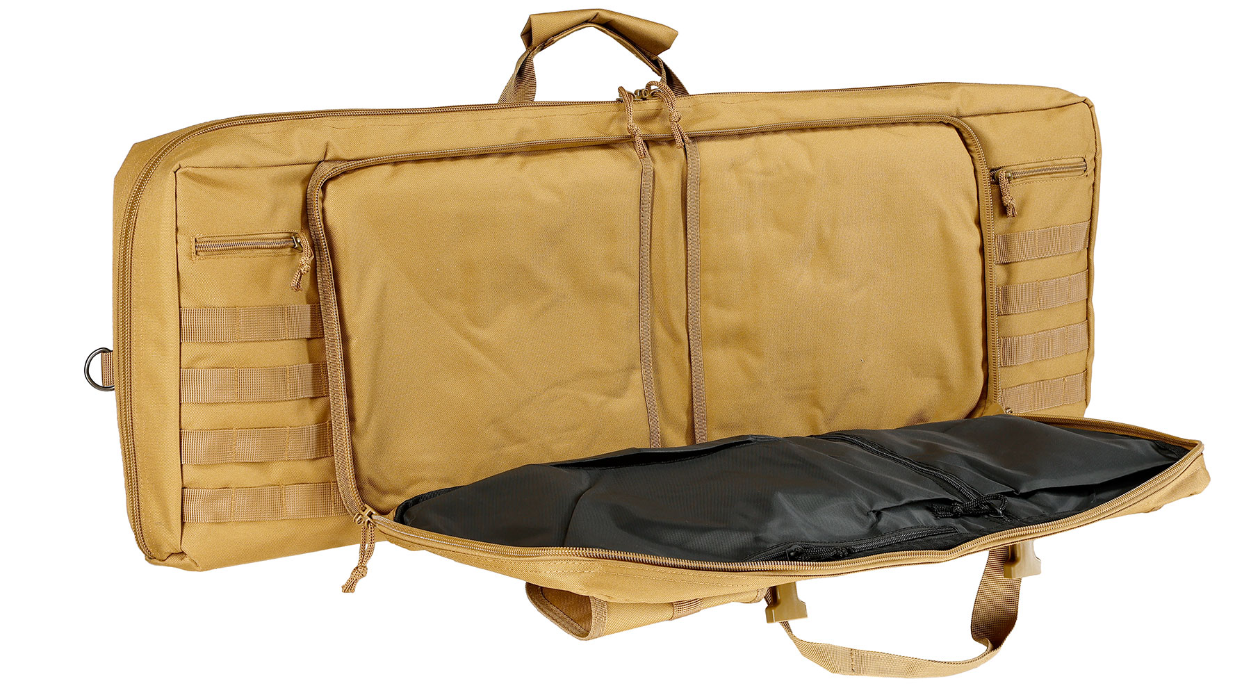 MAX Tactical 94 cm Heavy Duty Deluxe Single Soft Rifle Bag / Gewehr-Futteral f. ein Gewehre mit Zubehr tan Bild 6