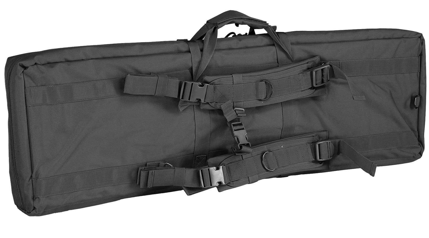 MAX Tactical 109 cm Heavy Duty Deluxe Single Soft Rifle Bag / Gewehr-Futteral f. Gewehr mit Zubehr schwarz Bild 1