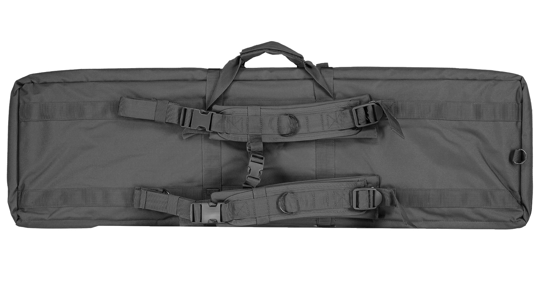 MAX Tactical 109 cm Heavy Duty Deluxe Single Soft Rifle Bag / Gewehr-Futteral f. Gewehr mit Zubehr schwarz Bild 3