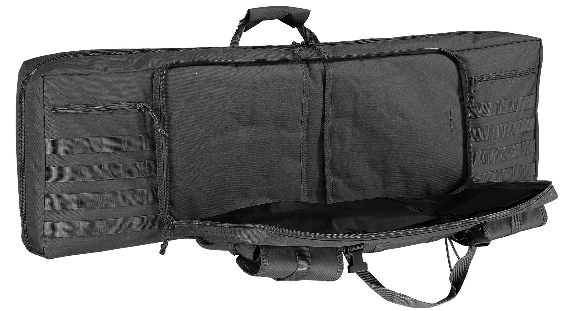 MAX Tactical 109 cm Heavy Duty Deluxe Single Soft Rifle Bag / Gewehr-Futteral f. Gewehr mit Zubehr schwarz Bild 6