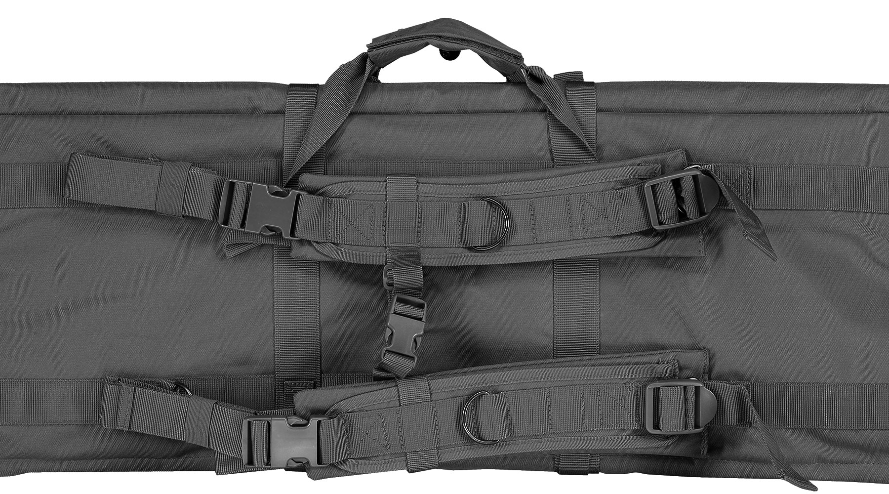 MAX Tactical 109 cm Heavy Duty Deluxe Single Soft Rifle Bag / Gewehr-Futteral f. Gewehr mit Zubehr schwarz Bild 9