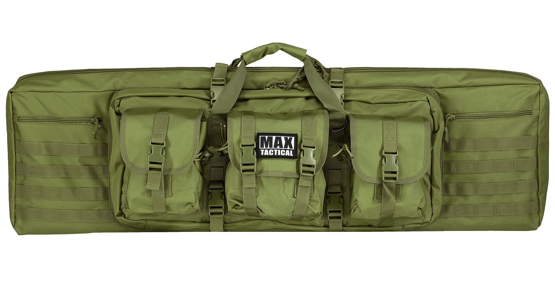 MAX Tactical 109 cm Heavy Duty Deluxe Single Soft Rifle Bag / Gewehr-Futteral f. Gewehr mit Zubehr oliv Bild 2