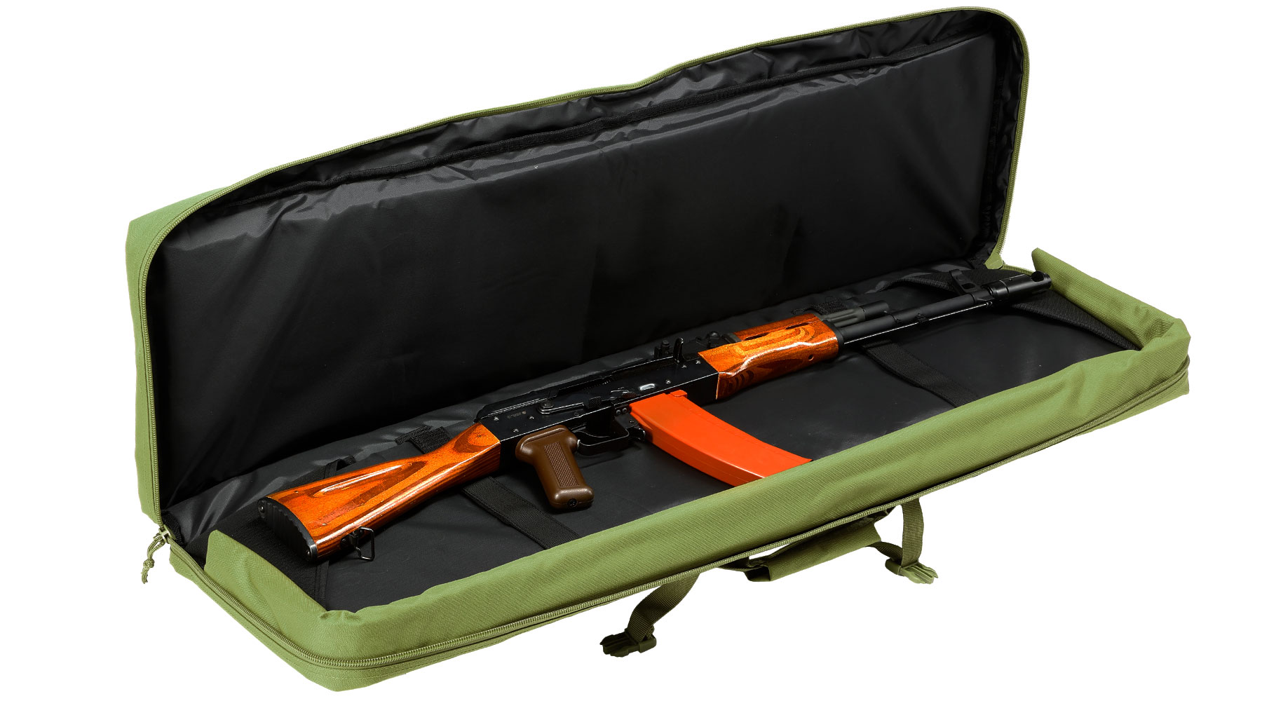 MAX Tactical 109 cm Heavy Duty Deluxe Single Soft Rifle Bag / Gewehr-Futteral f. Gewehr mit Zubehr oliv Bild 4