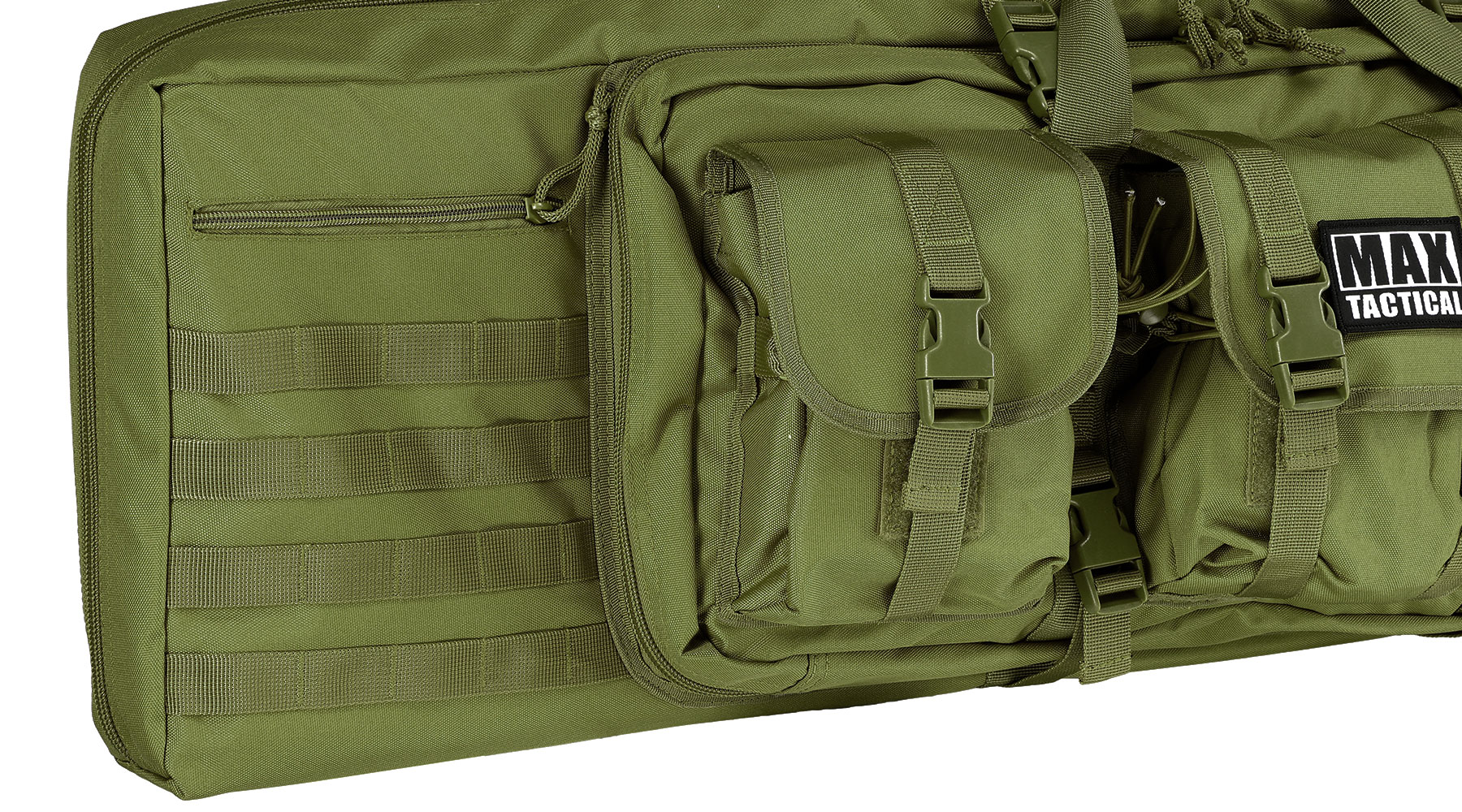MAX Tactical 109 cm Heavy Duty Deluxe Single Soft Rifle Bag / Gewehr-Futteral f. Gewehr mit Zubehr oliv Bild 8