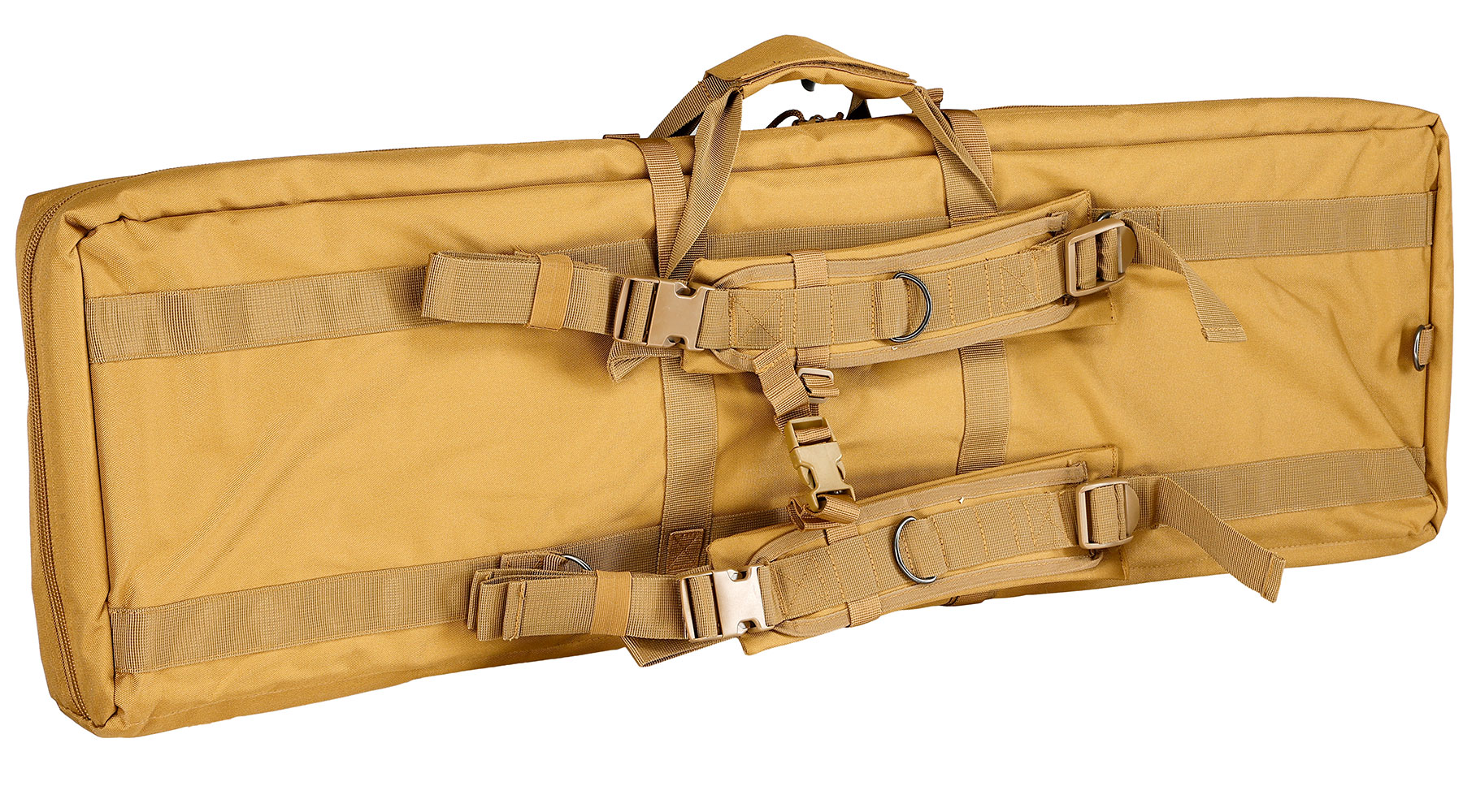 MAX Tactical 109 cm Heavy Duty Deluxe Single Soft Rifle Bag / Gewehr-Futteral f. Gewehr mit Zubehr tan Bild 1