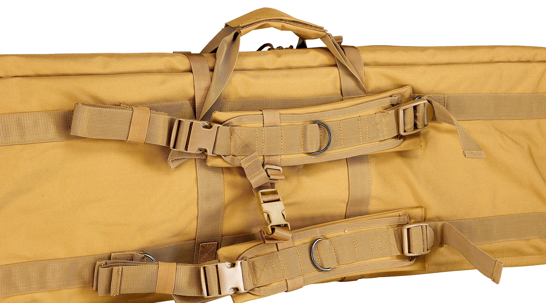 MAX Tactical 109 cm Heavy Duty Deluxe Single Soft Rifle Bag / Gewehr-Futteral f. Gewehr mit Zubehr tan Bild 10