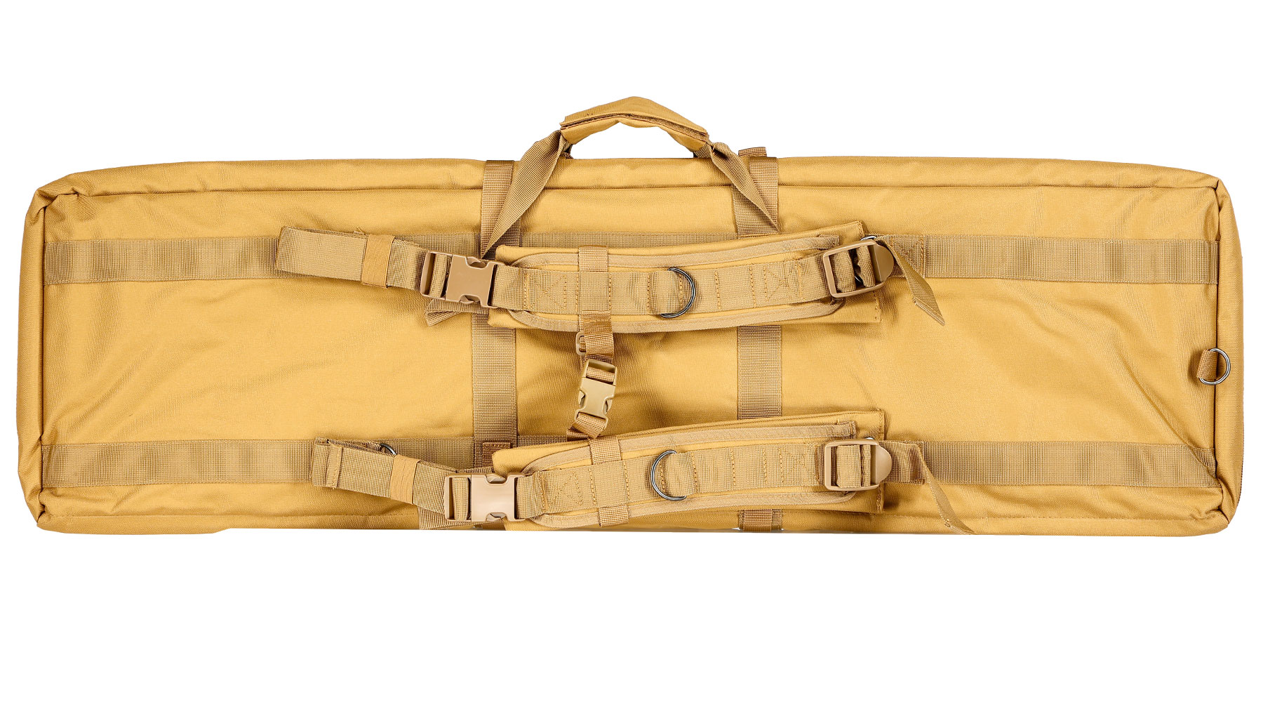 MAX Tactical 109 cm Heavy Duty Deluxe Single Soft Rifle Bag / Gewehr-Futteral f. Gewehr mit Zubehr tan Bild 3