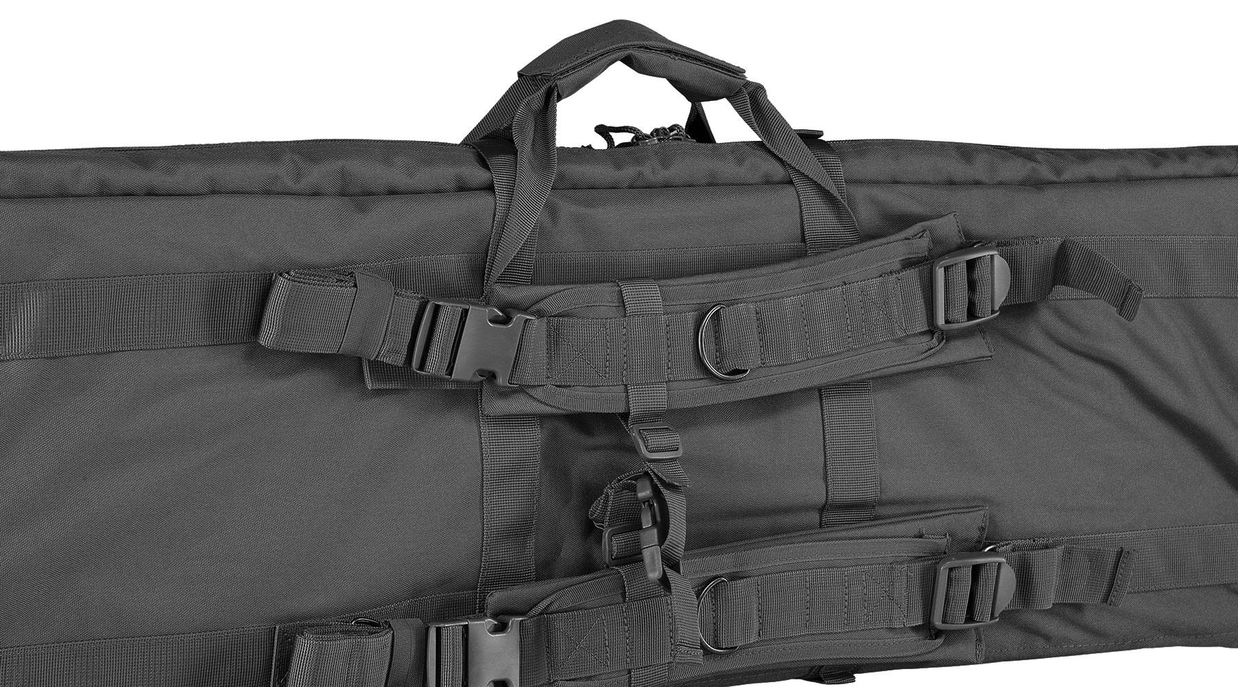 MAX Tactical 121 cm Heavy Duty Deluxe Single Soft Rifle Bag / Gewehr-Futteral f. Gewehr mit Zubehr schwarz Bild 10