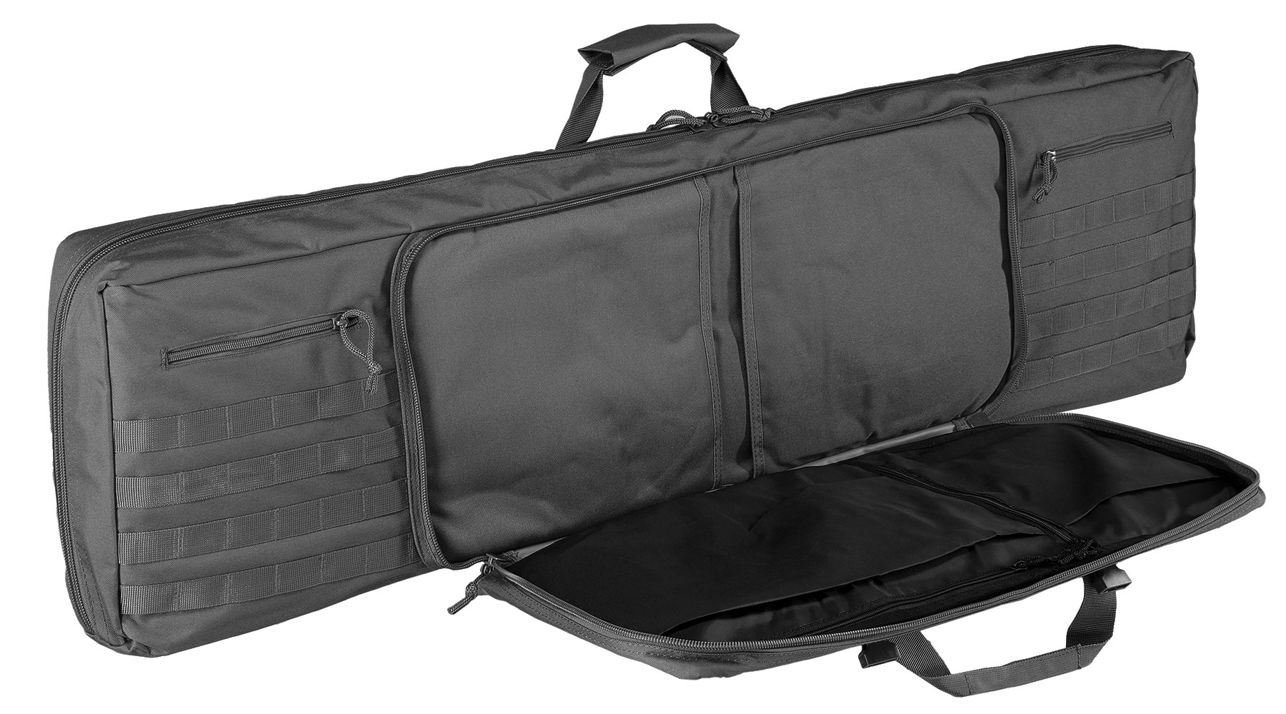 MAX Tactical 121 cm Heavy Duty Deluxe Single Soft Rifle Bag / Gewehr-Futteral f. Gewehr mit Zubehr schwarz Bild 6