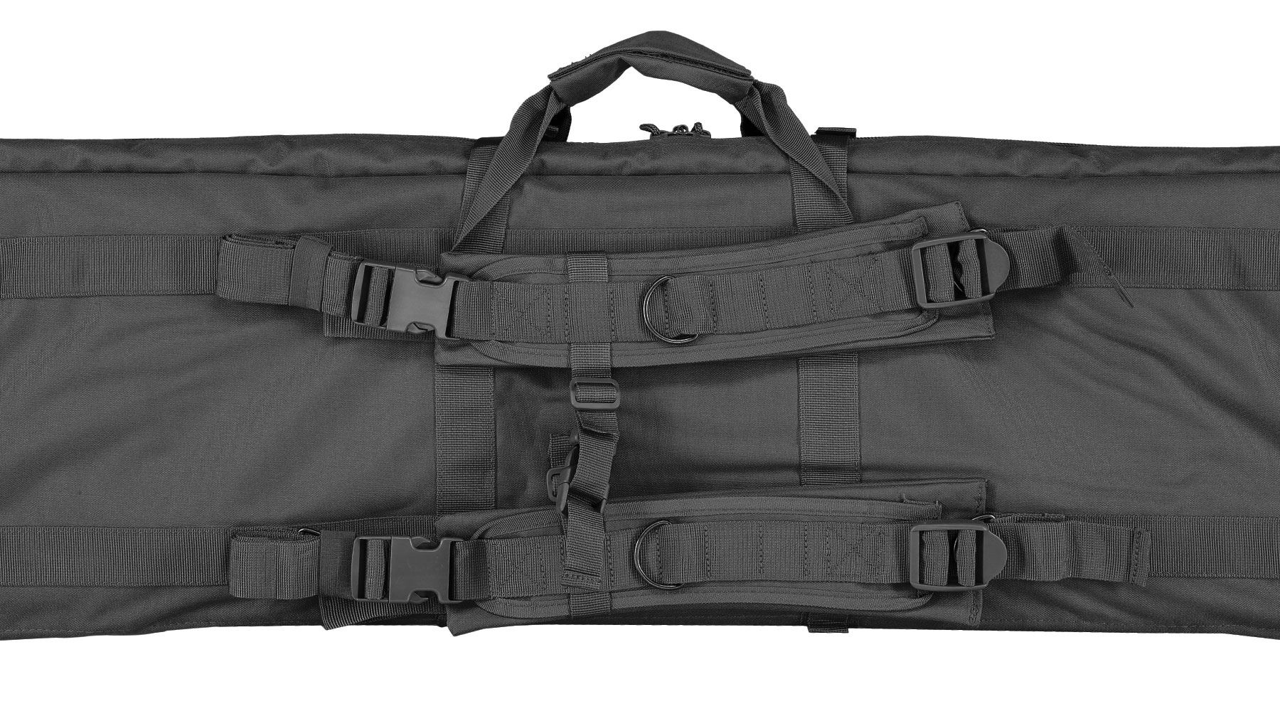 MAX Tactical 121 cm Heavy Duty Deluxe Single Soft Rifle Bag / Gewehr-Futteral f. Gewehr mit Zubehr schwarz Bild 9