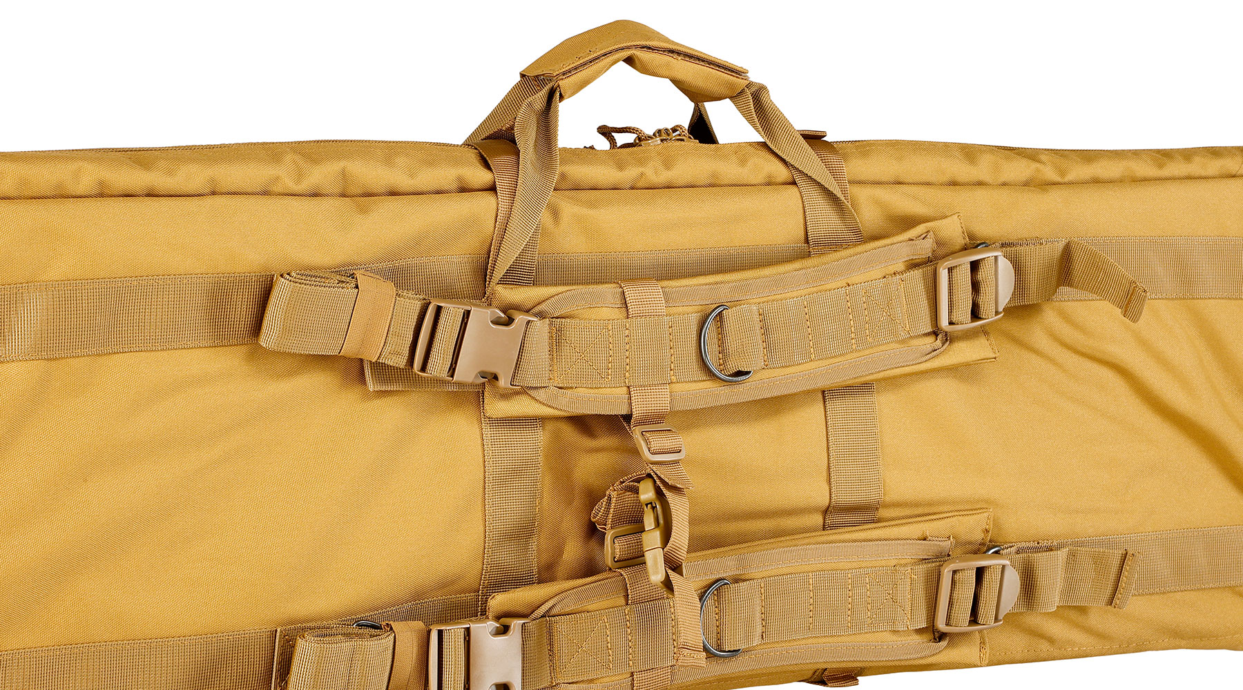 MAX Tactical 121 cm Heavy Duty Deluxe Single Soft Rifle Bag / Gewehr-Futteral f. Gewehr mit Zubehr tan Bild 10