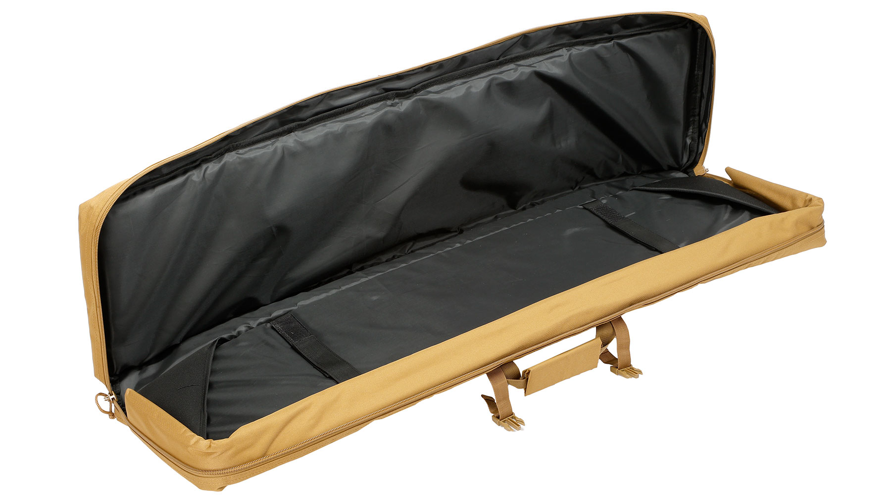 MAX Tactical 121 cm Heavy Duty Deluxe Single Soft Rifle Bag / Gewehr-Futteral f. Gewehr mit Zubehr tan Bild 5