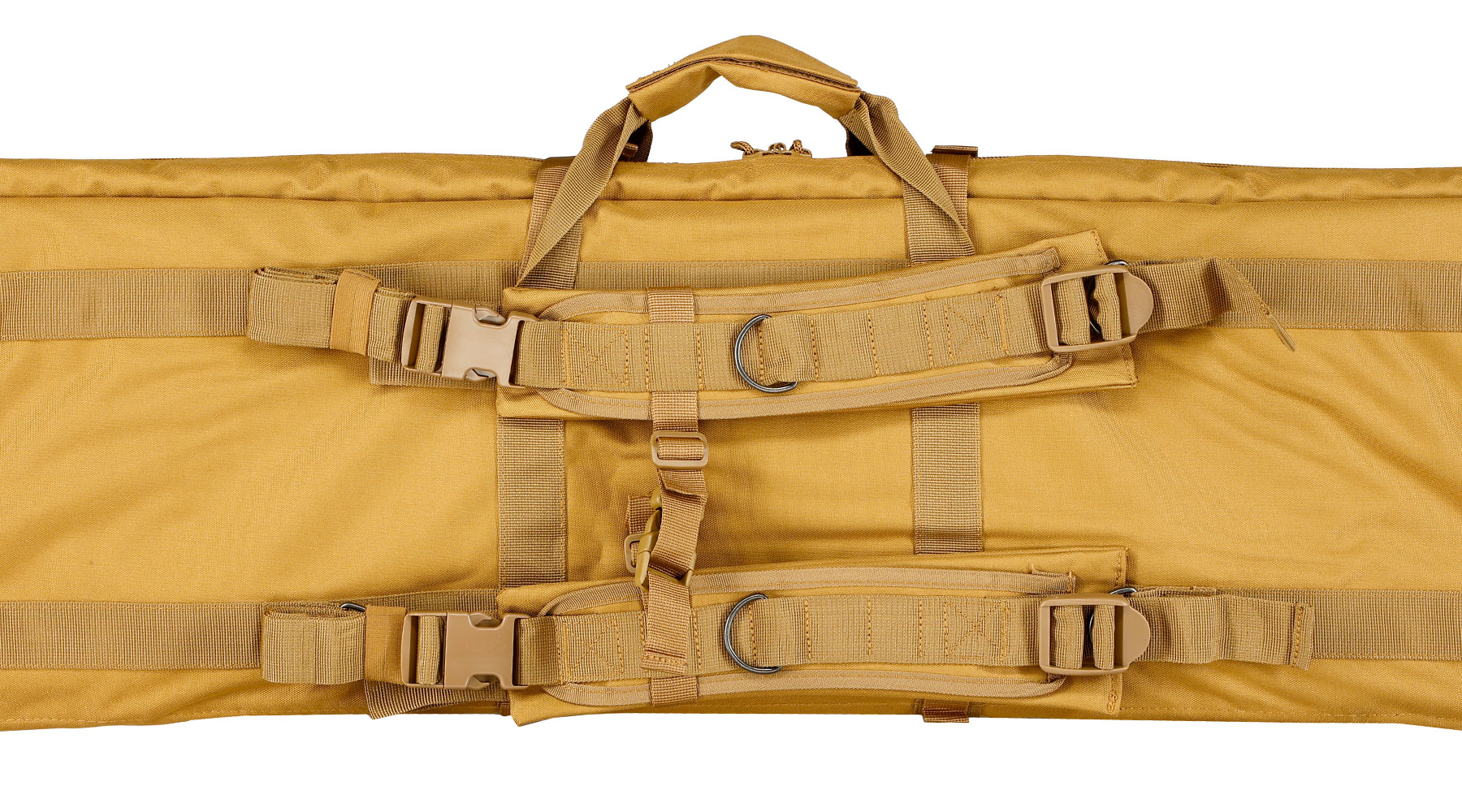 MAX Tactical 121 cm Heavy Duty Deluxe Single Soft Rifle Bag / Gewehr-Futteral f. Gewehr mit Zubehr tan Bild 9