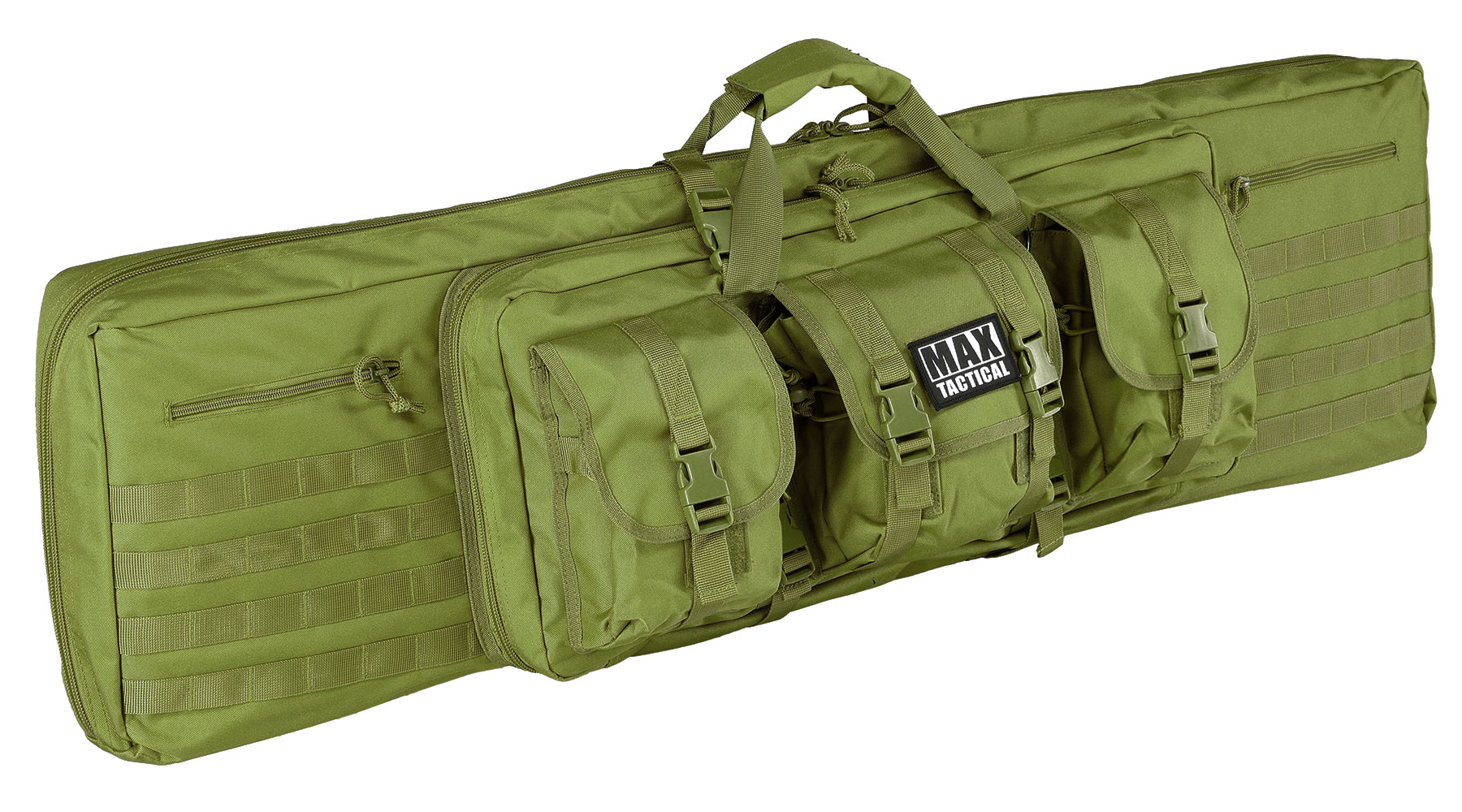 MAX Tactical 121 cm Heavy Duty Deluxe Single Soft Rifle Bag / Gewehr-Futteral f. Gewehr mit Zubehr oliv
