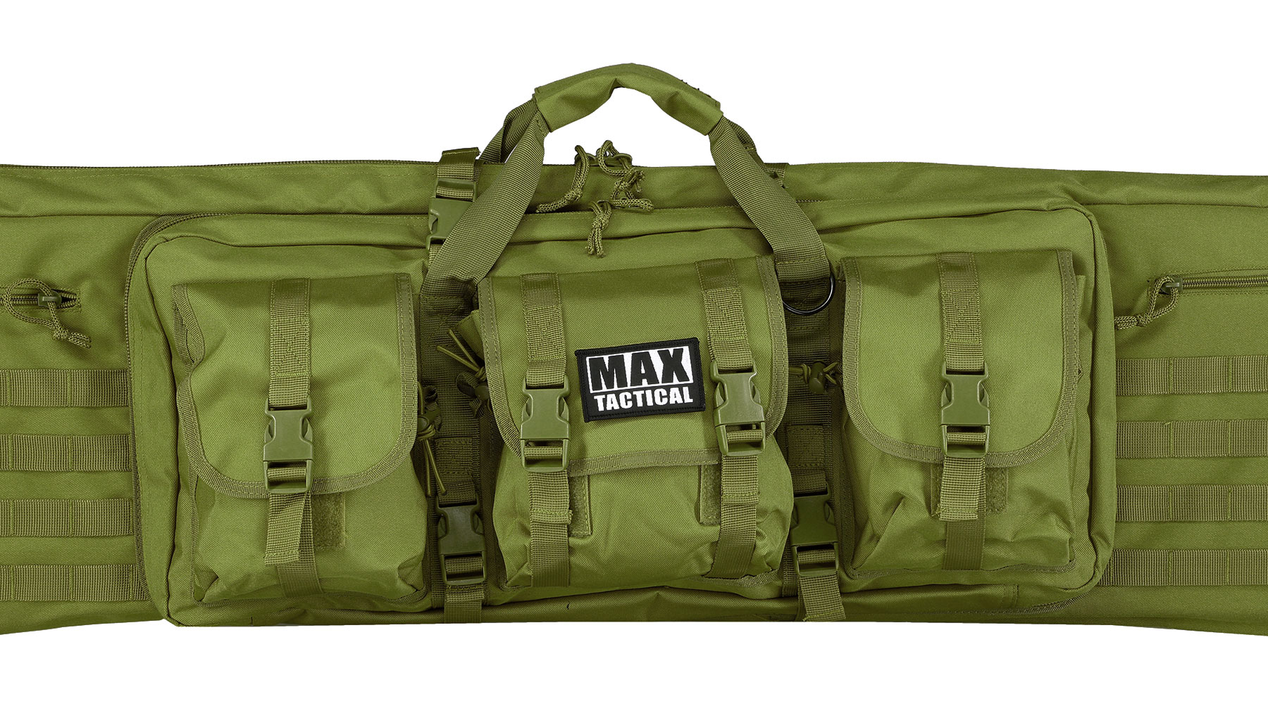 MAX Tactical 121 cm Heavy Duty Deluxe Single Soft Rifle Bag / Gewehr-Futteral f. Gewehr mit Zubehr oliv Bild 7