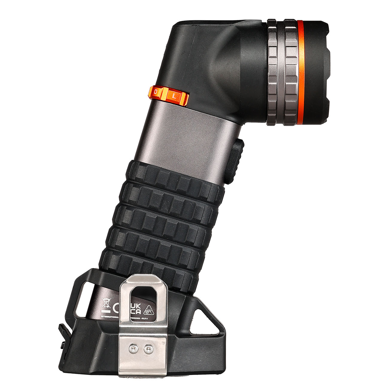 Nebo LED Handscheinwerfer Luxtreme SL50 450 Lumen schwarz mit Magnetfu und 800 m Reichweite inkl. Zubehr Bild 3