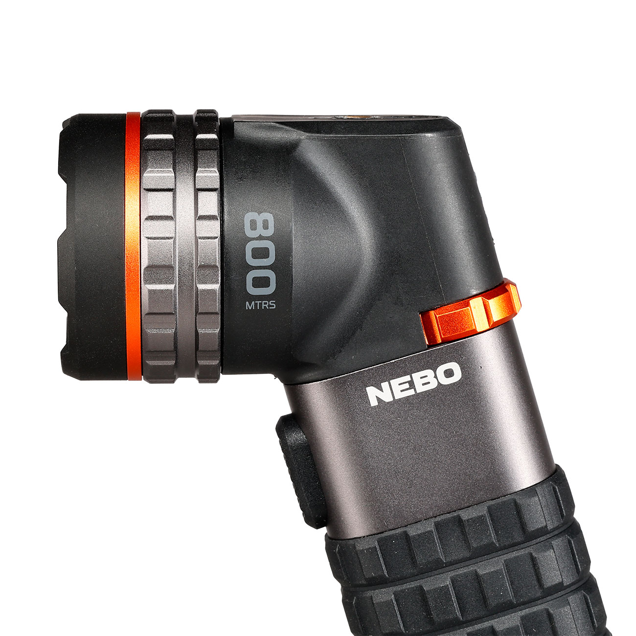 Nebo LED Handscheinwerfer Luxtreme SL50 450 Lumen schwarz mit Magnetfu und 800 m Reichweite inkl. Zubehr Bild 6