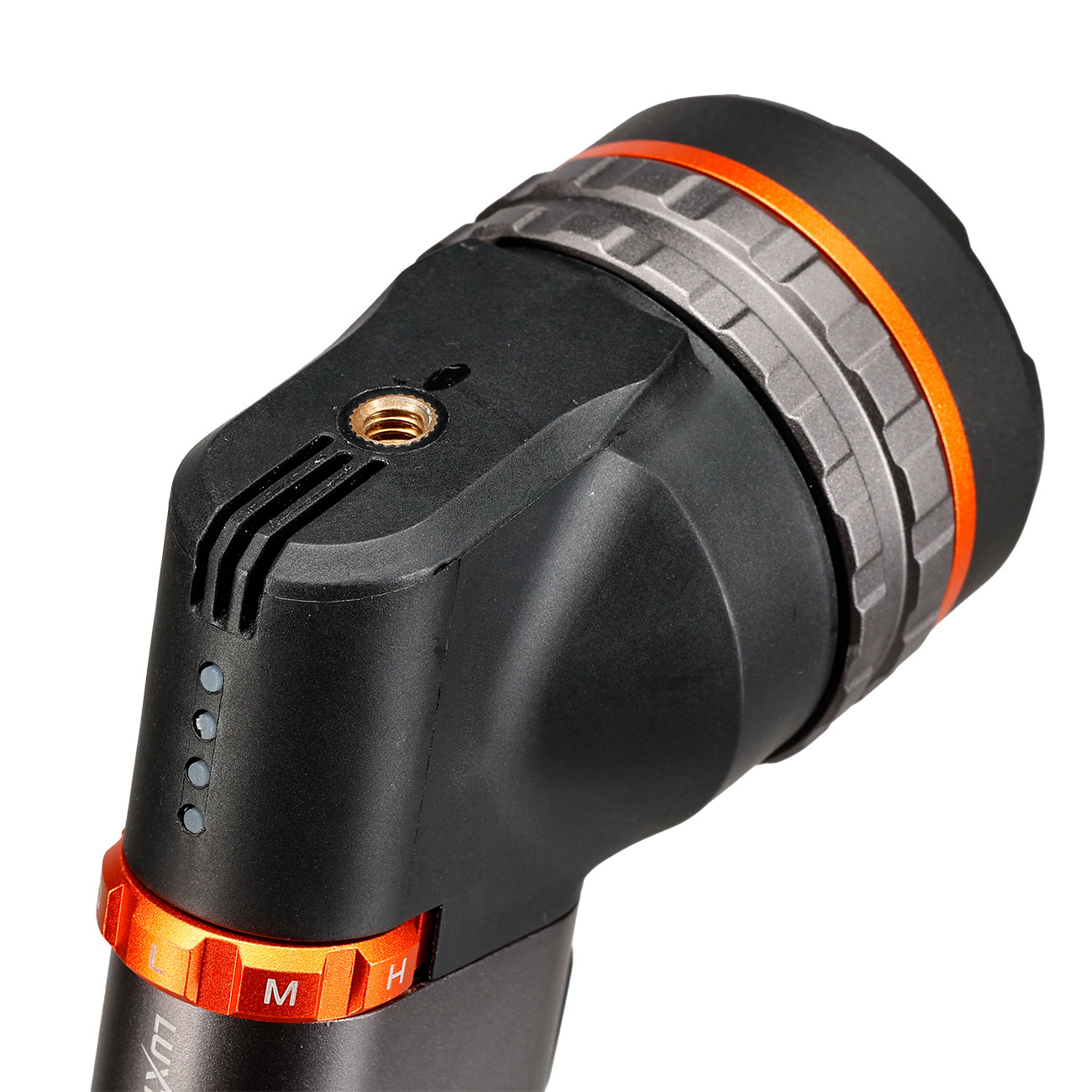 Nebo LED Handscheinwerfer Luxtreme SL50 450 Lumen schwarz mit Magnetfu und 800 m Reichweite inkl. Zubehr Bild 7