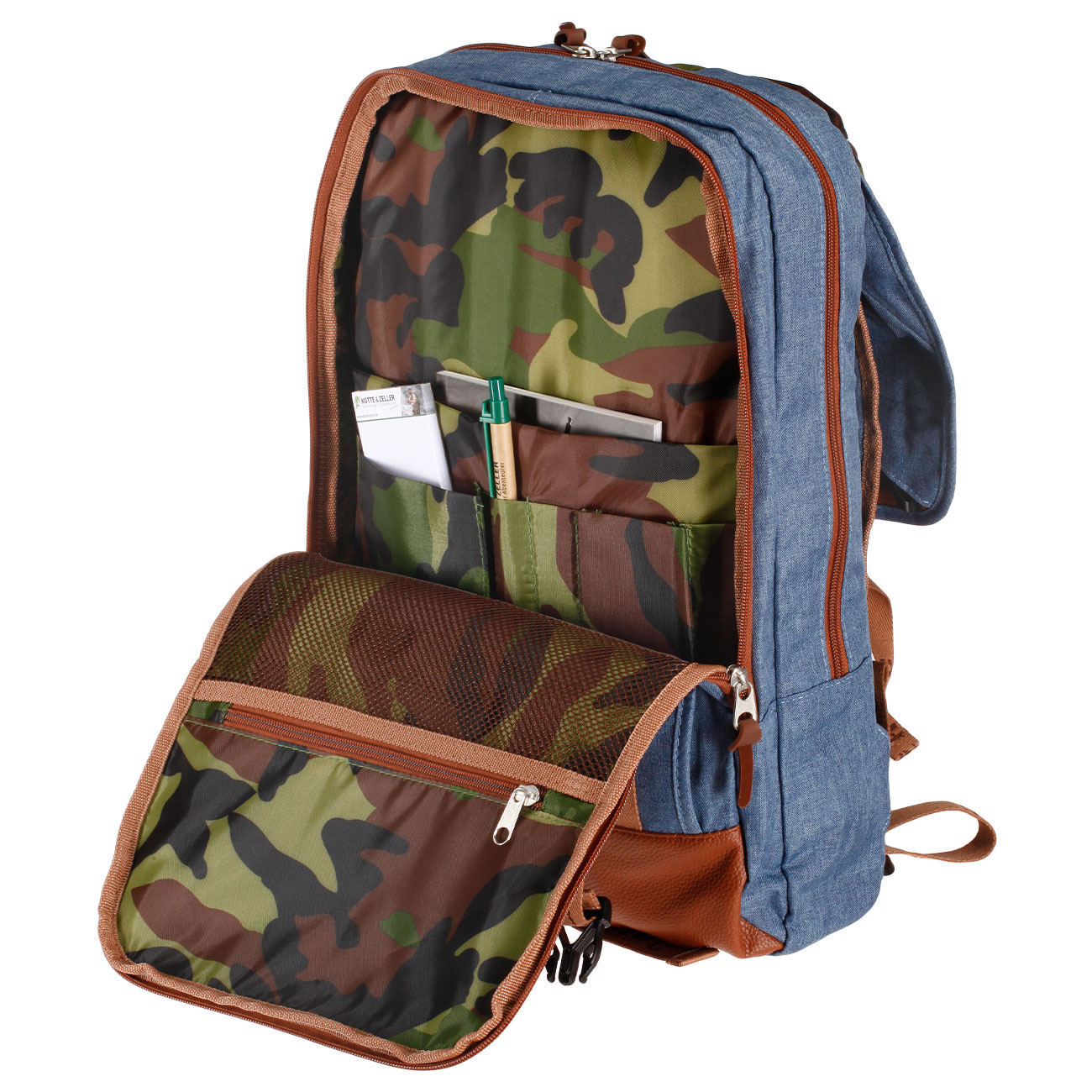 Rucksack F23 Heritage 17 Liter blau Bild 6