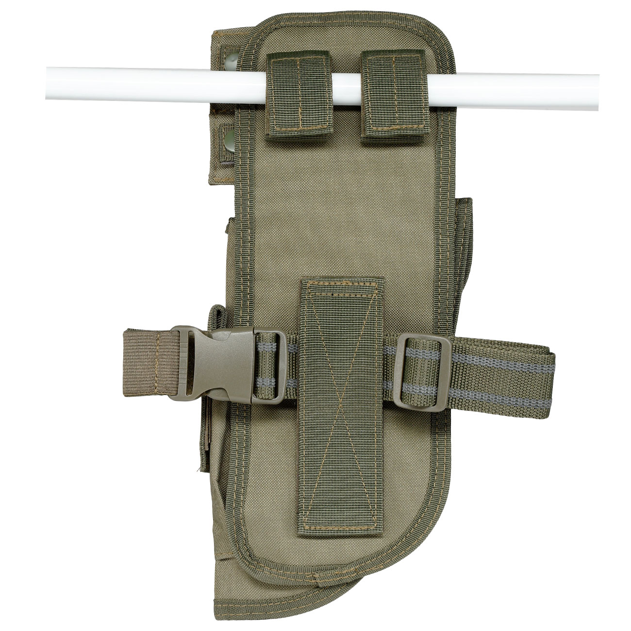 MFH Pistolenbeinholster Tactical oliv mit Bein- und Grtelbefestigung rechts Bild 1