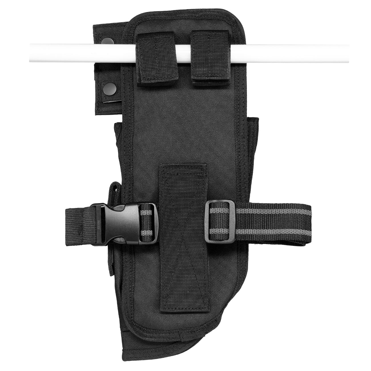 MFH Pistolenbeinholster Tactical schwarz mit Bein- und Grtelbefestigung rechts Bild 1