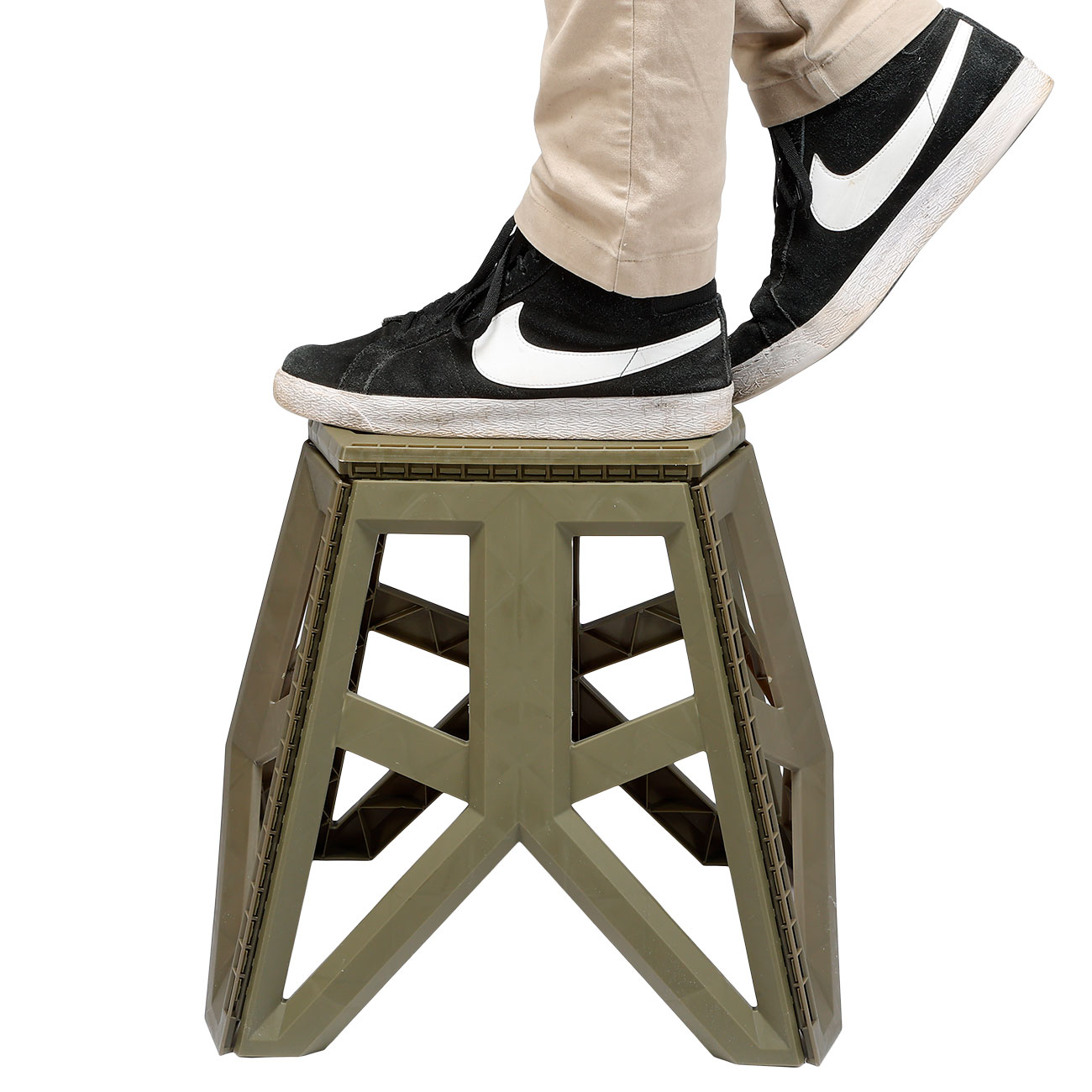 Fosco Outdoor Klapphocker gro oliv Bild 2