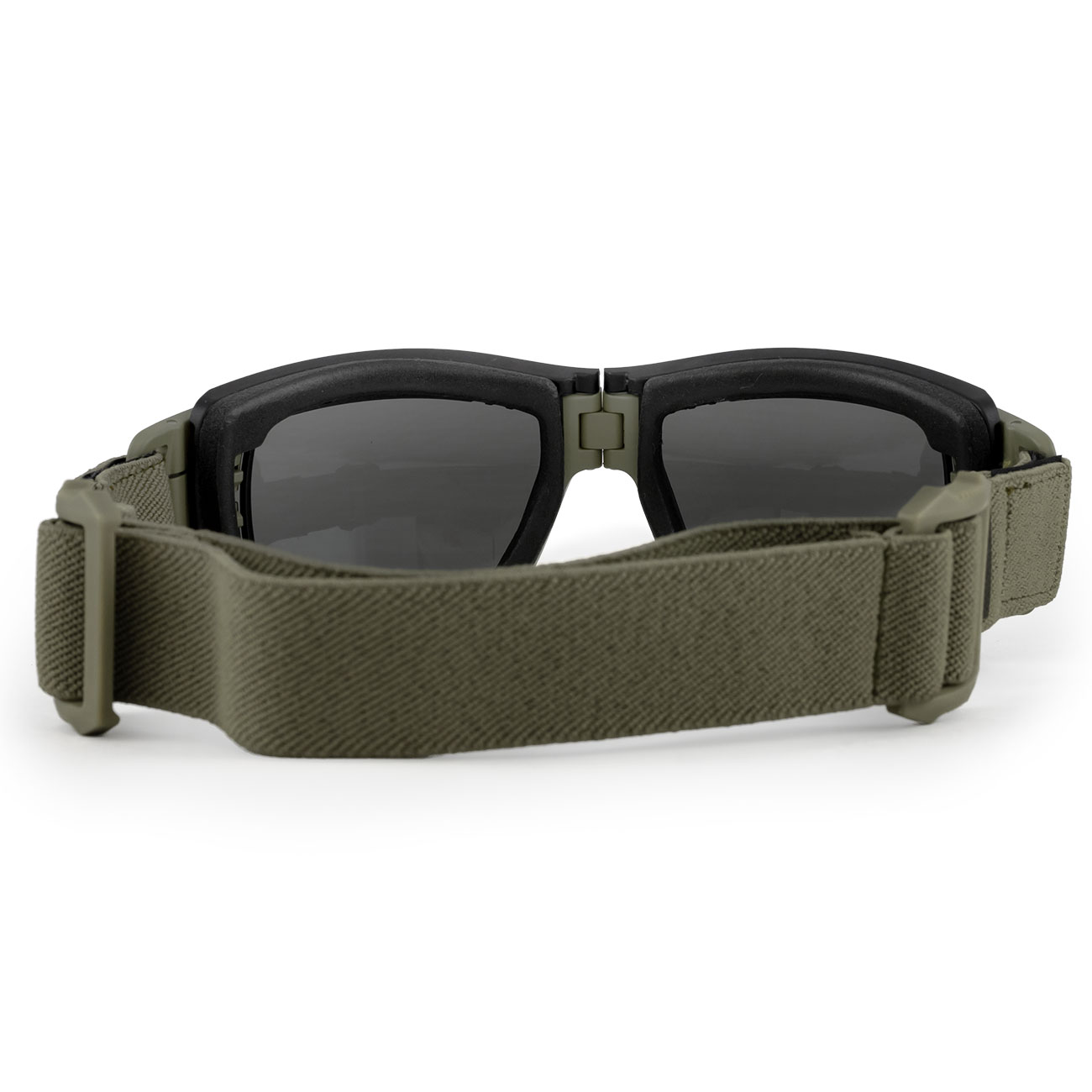 Wiley X Brille Lynx matt oliv Gläser grau inkl. Wechselgläser klar, Brillenetui & Facial Cavity Dichtung Bild 3