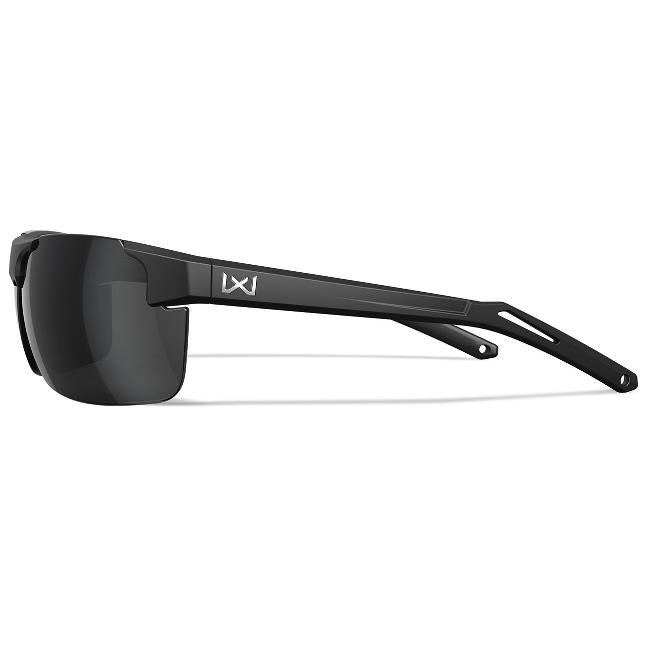 Wiley X Sonnenbrille Prime Captivate mattschwarz Glser grau inkl. Brillenbeutel Bild 2