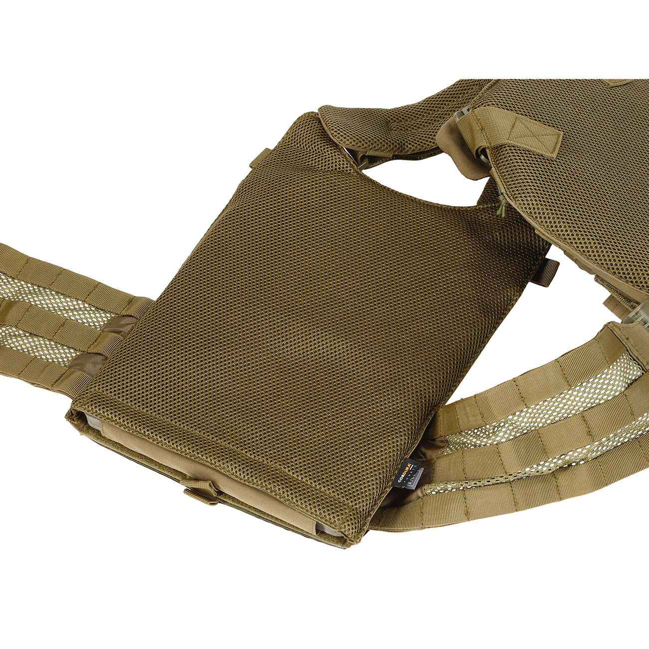 101 INC QR Plate Carrier Lasercut Molle-Plattentrger Weste oliv inkl. Dummy-Platten Bild 5