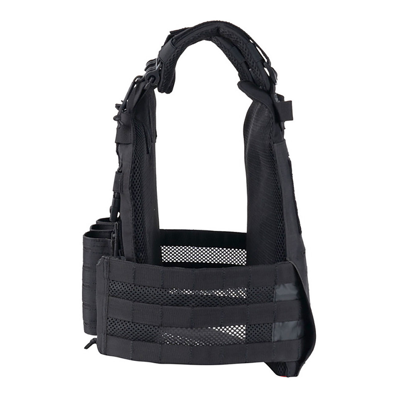 101 INC QR Plate Carrier Lasercut Molle-Plattentr�ger Weste schwarz inkl. Dummy-Platten Bild 3