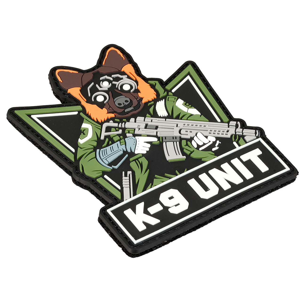 101 INC 3D Rubber Patch mit Klettflche K-9 Unit fullcolor nachleuchtend Bild 1