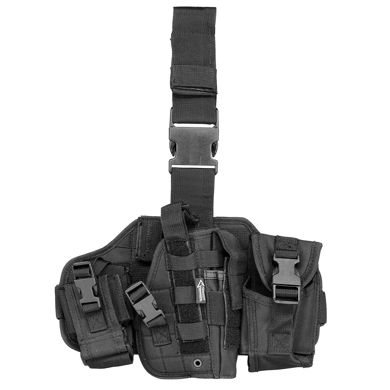 CI Pistolenbeinholster Combat Utility 4011 Gen.2 schwarz mit Bein- und Grtelbefestigung rechts Bild 5