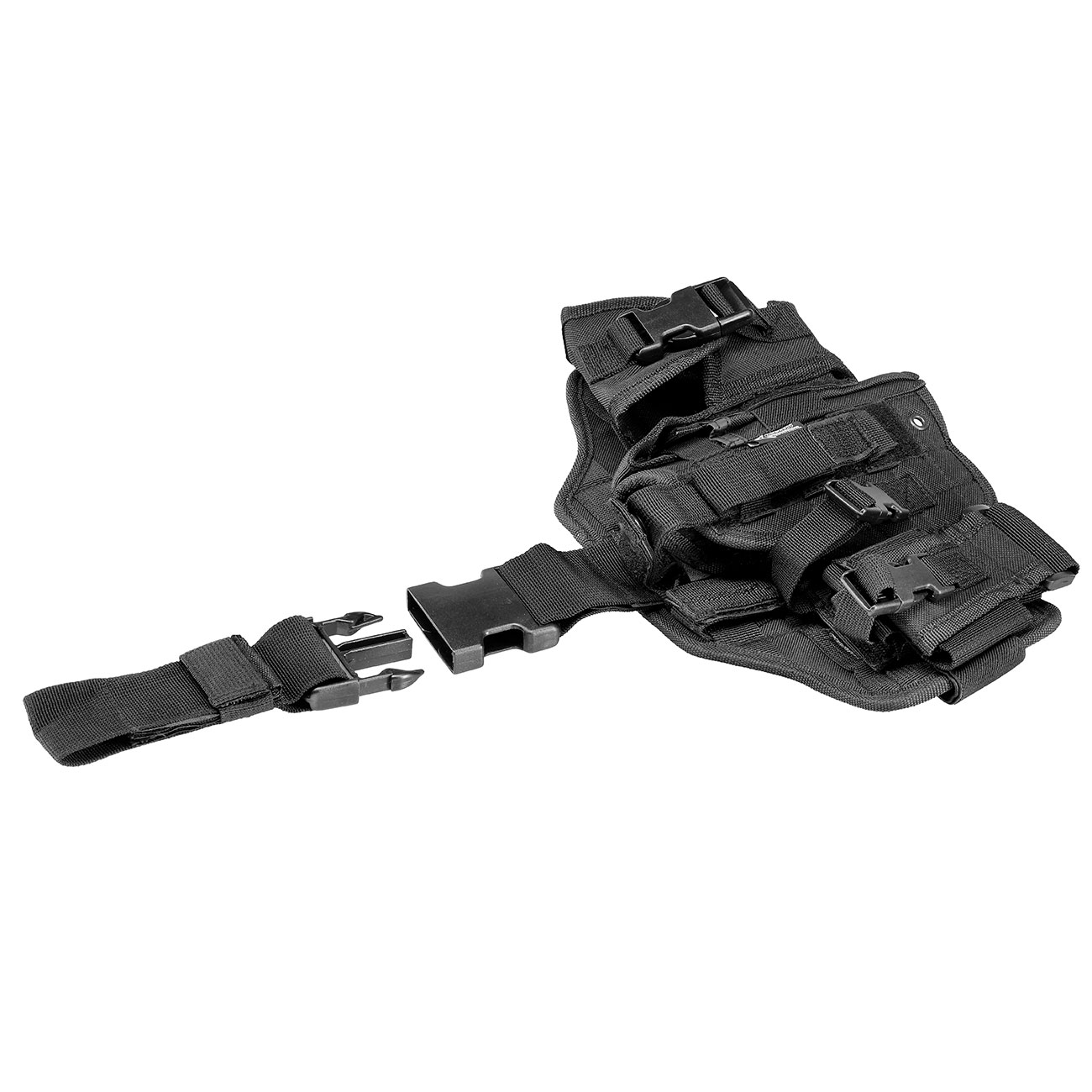 CI Pistolenbeinholster Combat Utility 4011 Gen.2 schwarz mit Bein- und Grtelbefestigung rechts Bild 6