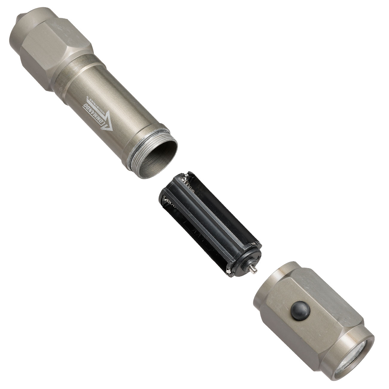 CI LED-Taschenlampe Emergency grau inkl. Glasbrecher & Gurtschneider Bild 4