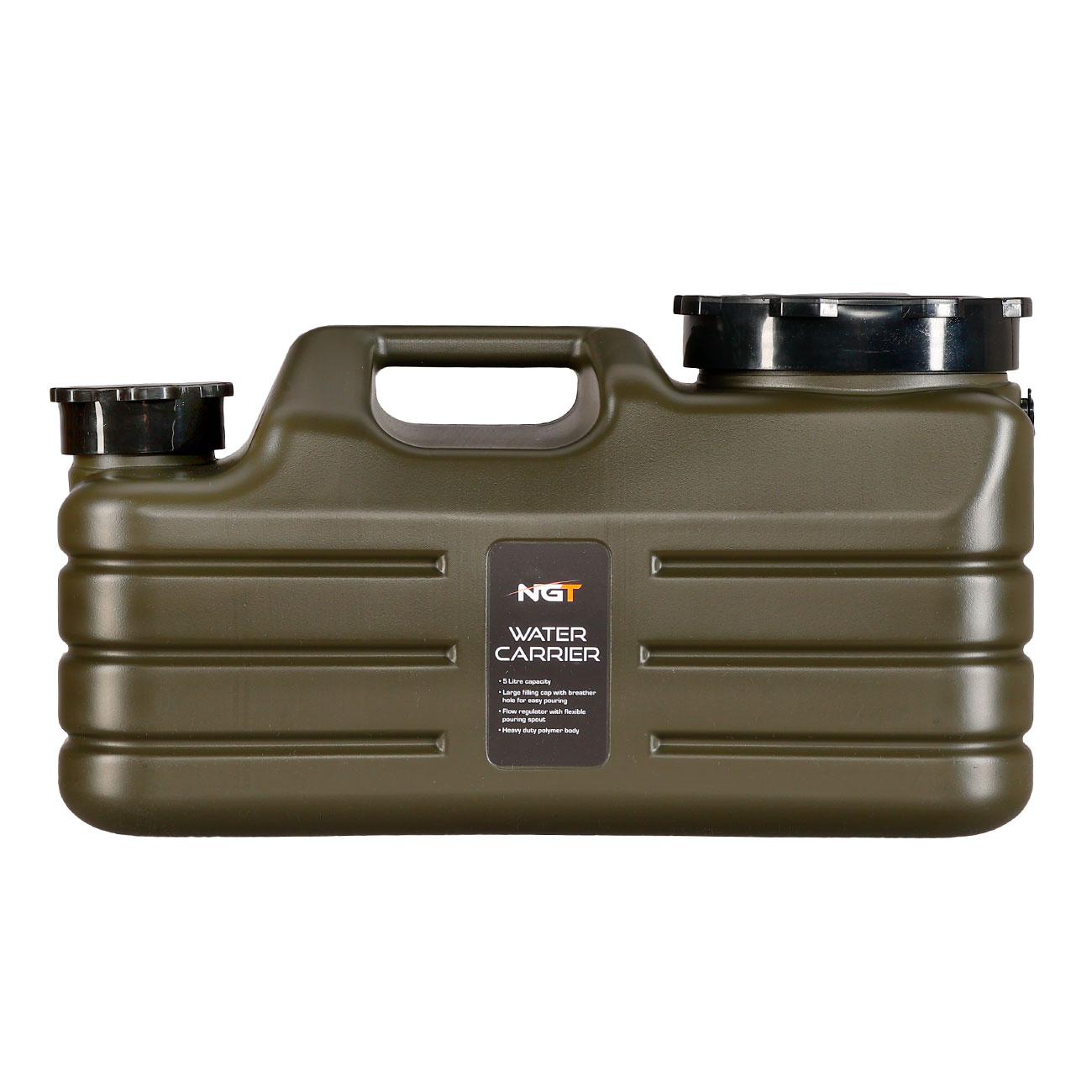 NGT Wasserkanister Heavy Duty 5 Liter oliv inkl. Ausgieer