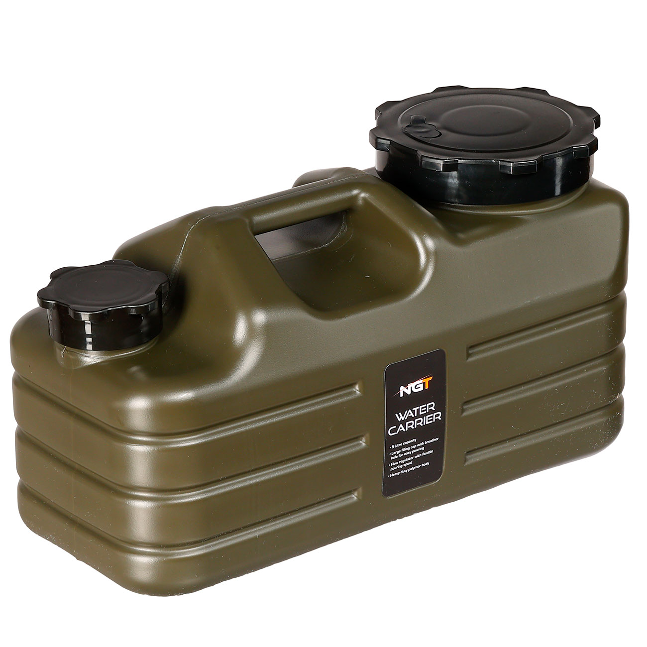 NGT Wasserkanister Heavy Duty 5 Liter oliv inkl. Ausgieer Bild 3