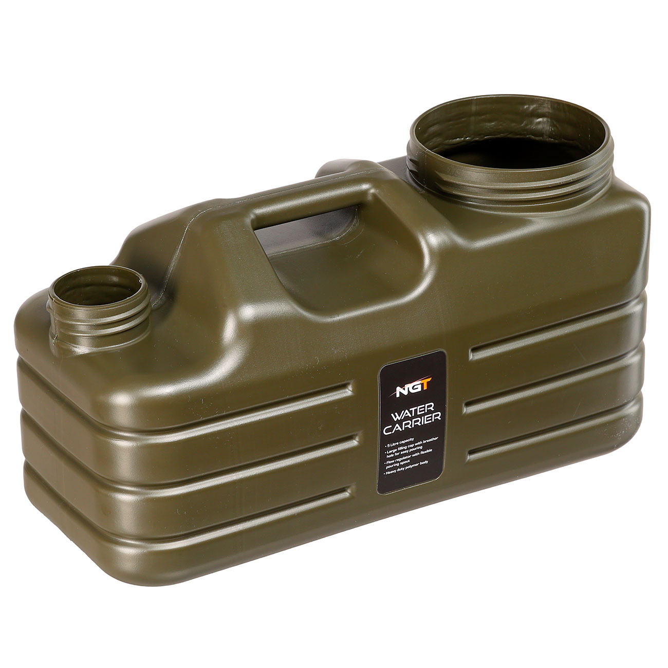 NGT Wasserkanister Heavy Duty 5 Liter oliv inkl. Ausgieer Bild 6