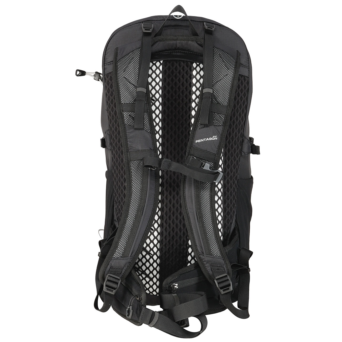 Pentagon Rucksack Minor 28 Liter mit Regenschutz schwarz Bild 7